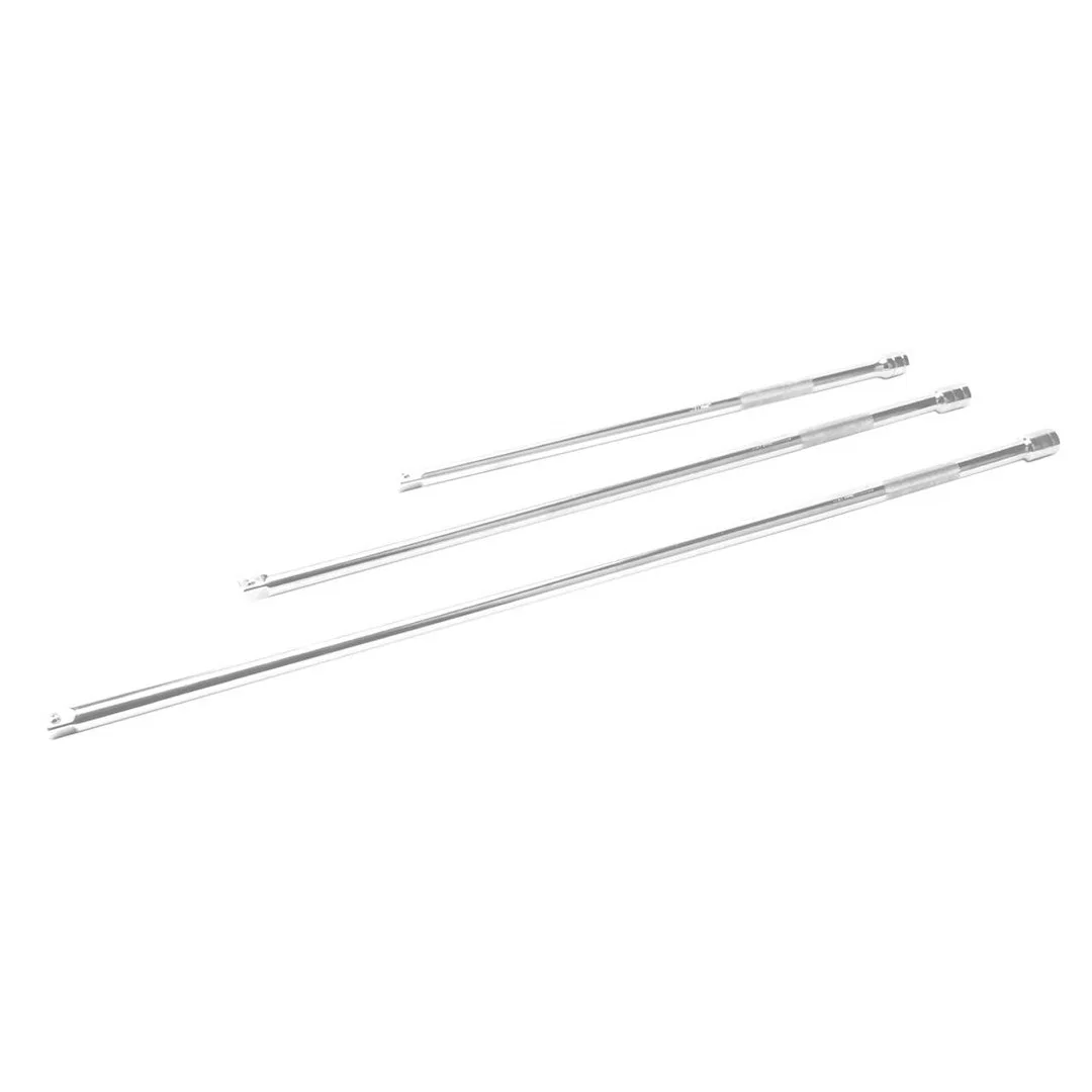 W32139 – PERFORM TOOL Socket Extension, 1/2 Inch Drive 18 Inch/ 24 Inch/ 30 Inch Length Chrome Plated Vanadium Steel ...